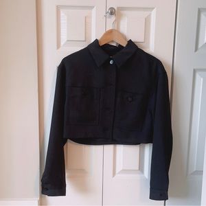 Wilfred little cropped jacket black S